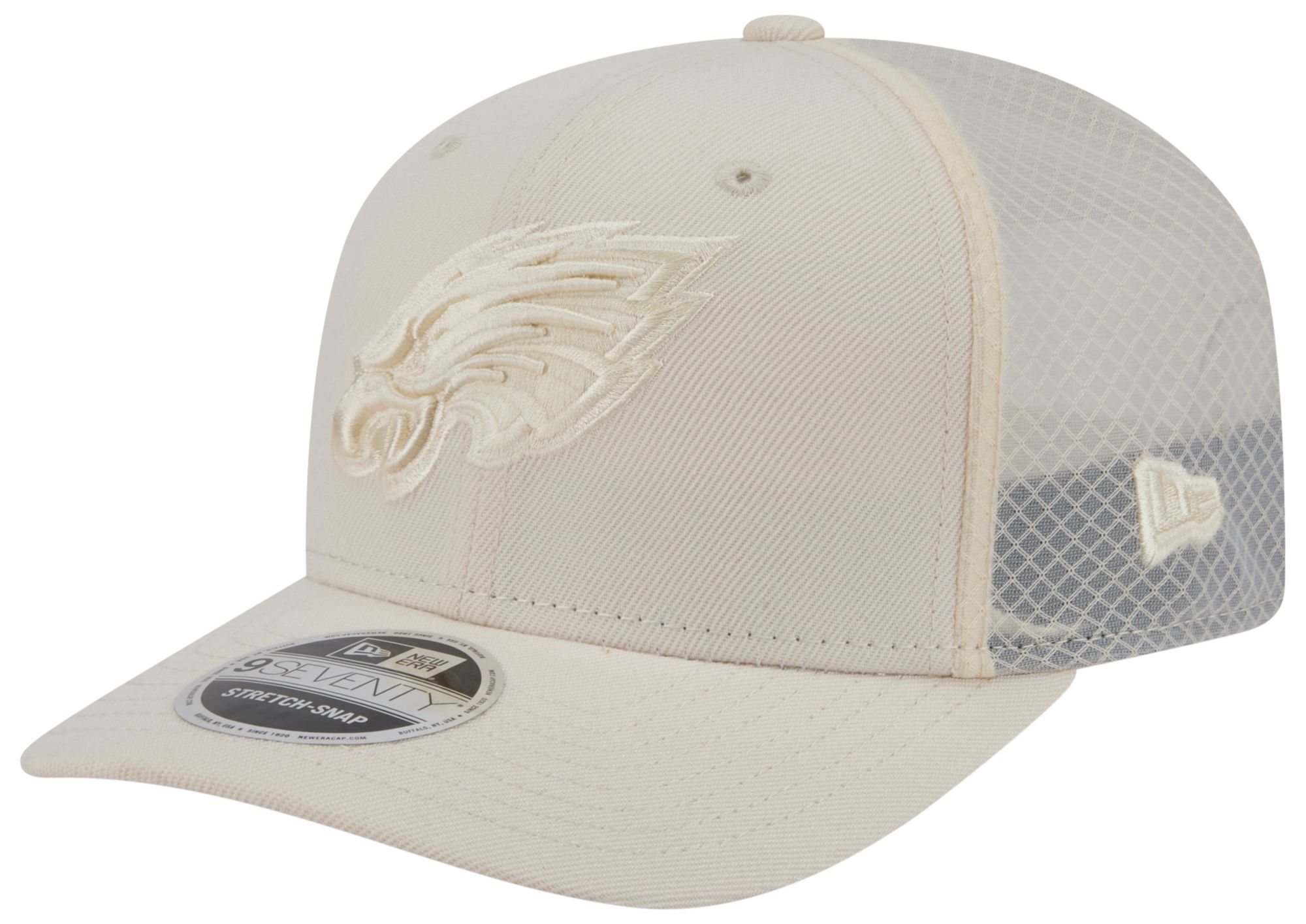 New Era Adult Philadelphia Eagles Beige Color Pack 9Seventy Adjustable Hat