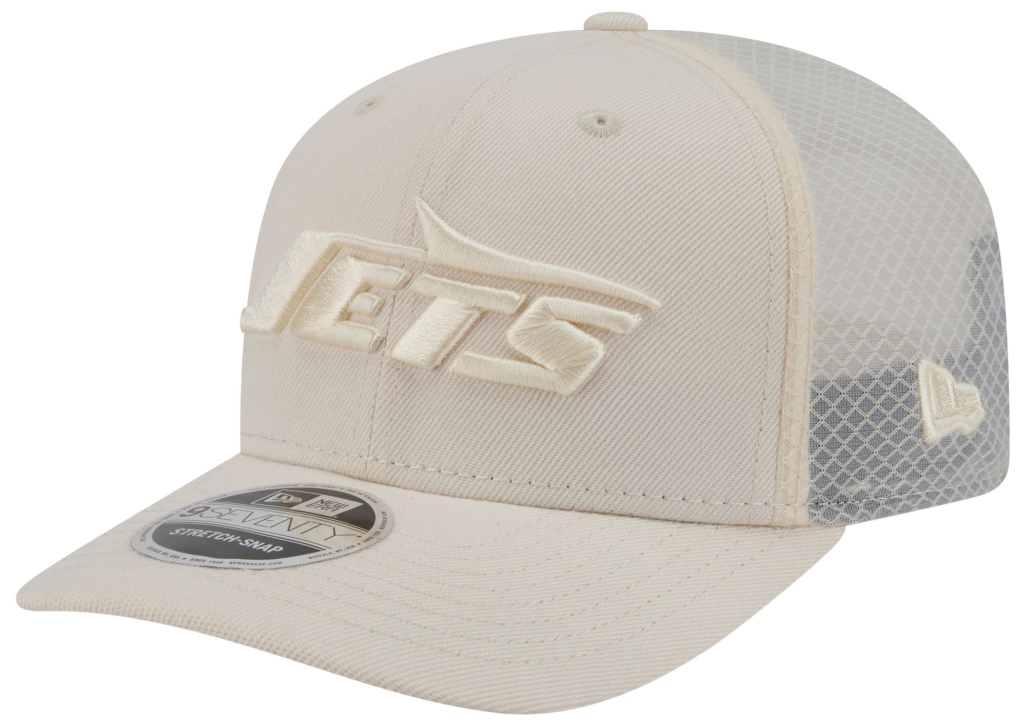 New Era Adult New York Jets Beige Color Pack 9Seventy Adjustable Hat