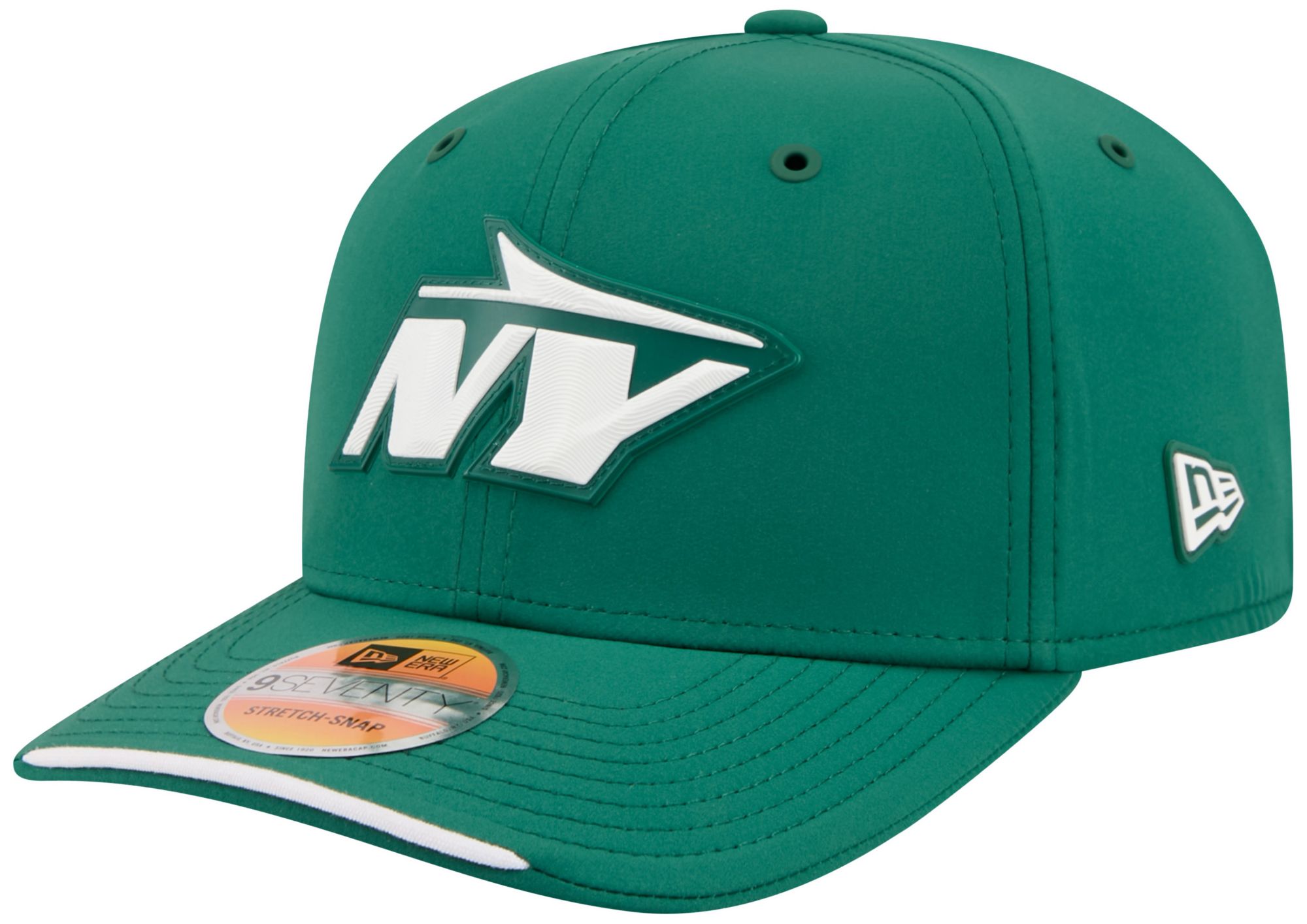 New Era Adult New York Jets Green Sideline 9Seventy Adjustable Hat
