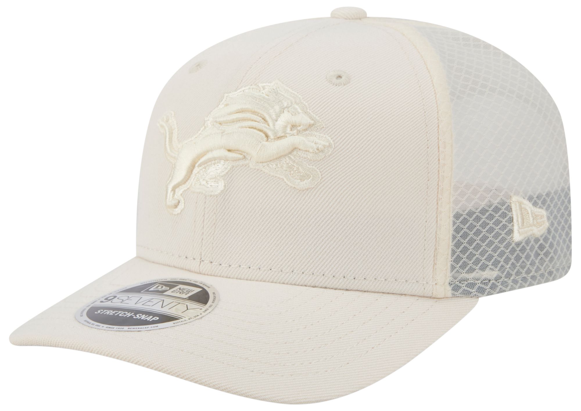 New Era Adult Detroit Lions Beige Color Pack 9Seventy Adjustable Hat