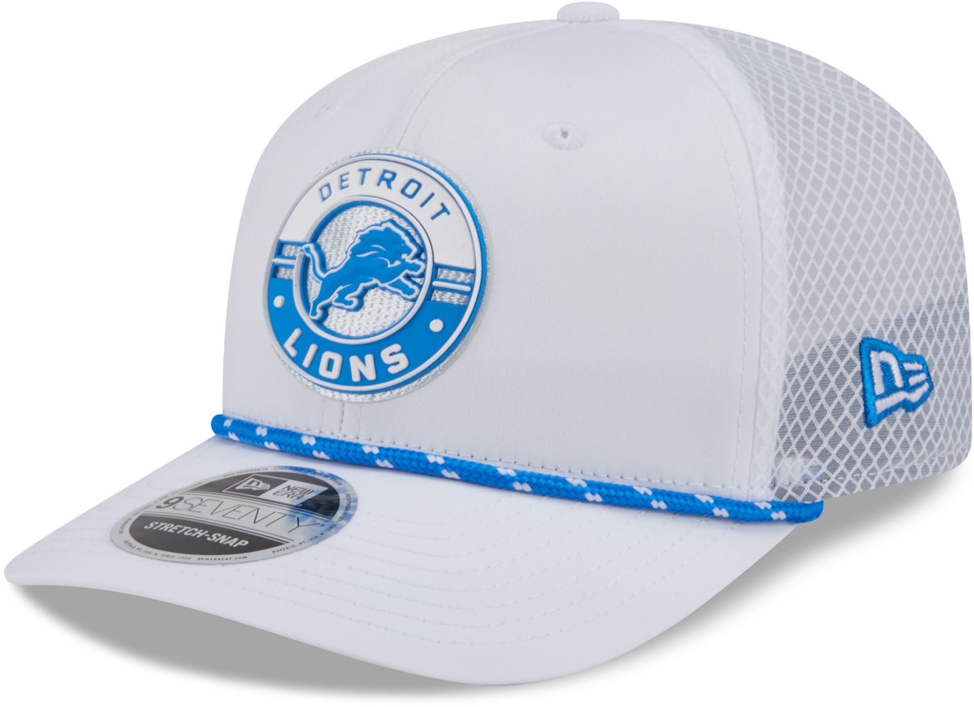 New Era Adult Detroit Lions Medium Blue Game 9Seventy Adjustable Hat