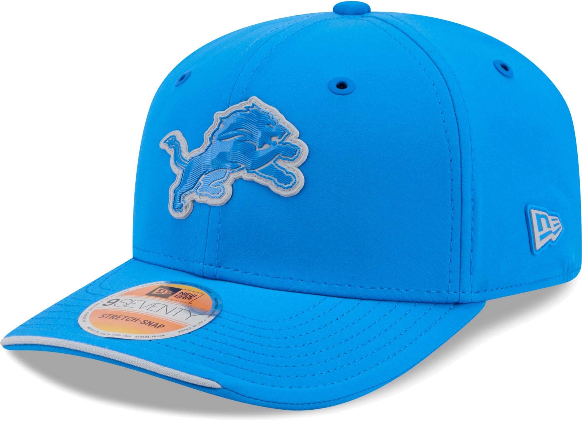 New Era Adult Detroit Lions Blue Sideline 9Seventy Adjustable Hat