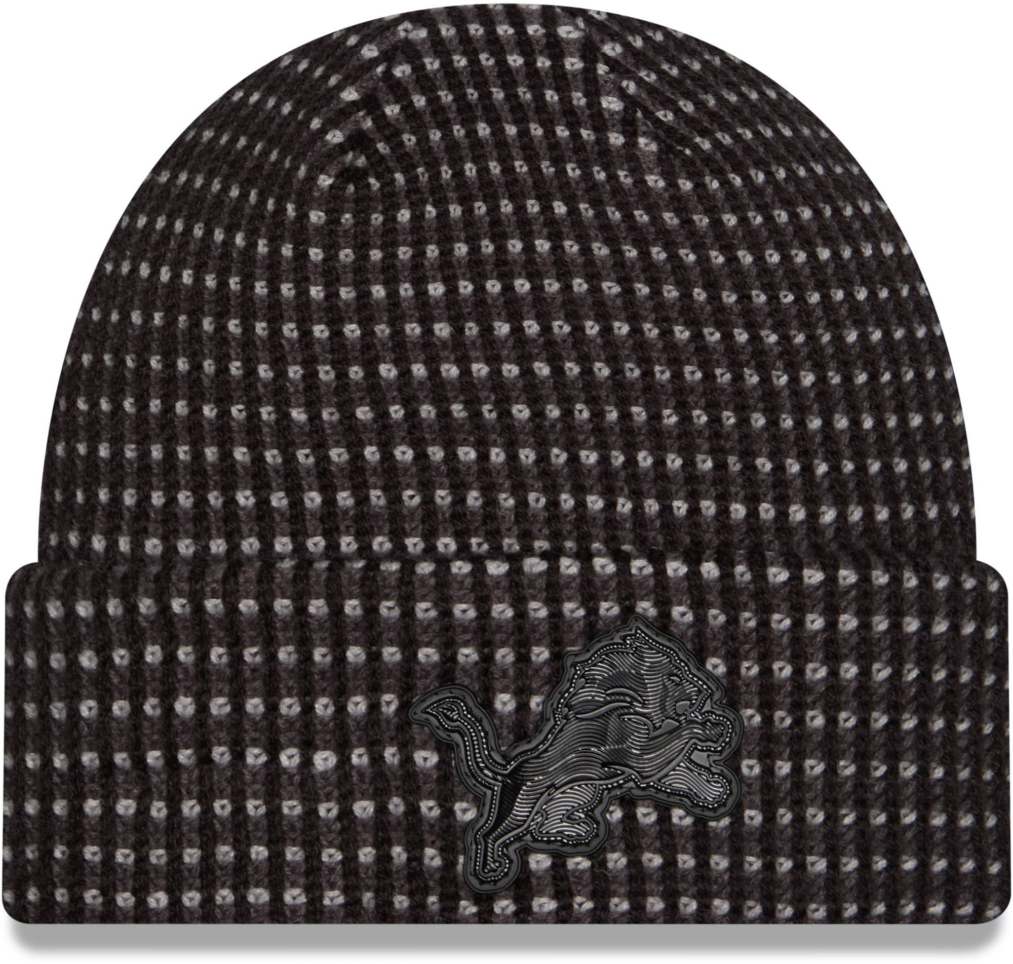 New Era Adult Detroit Lions Sideline Cuffed Knit Beanie
