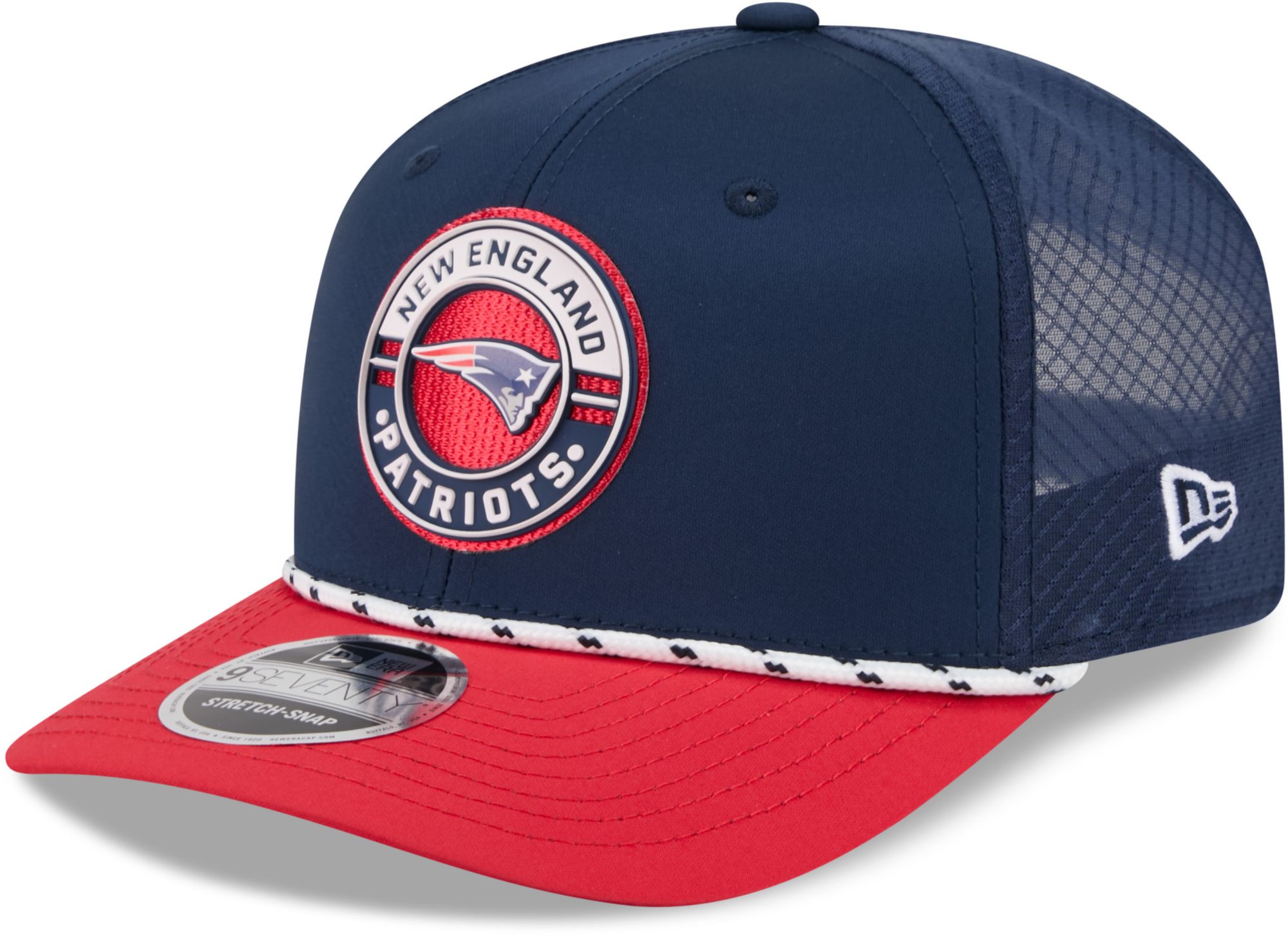 New Era Adult New England Patriots Dark Blue Game 9Seventy Adjustable Hat