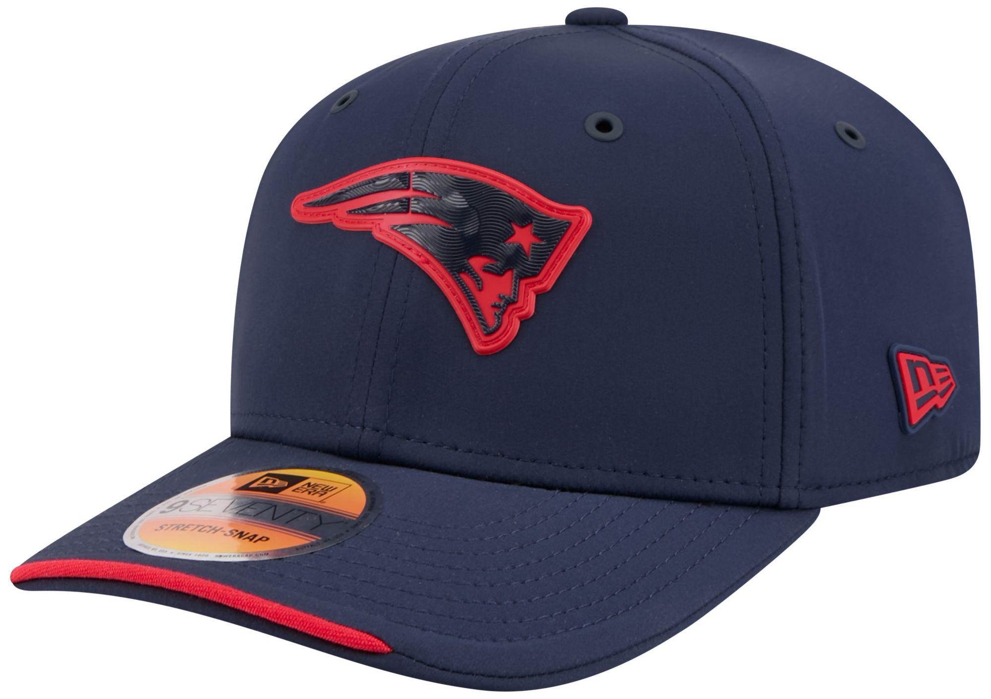 New Era Adult New England Patriots Blue Sideline 9Seventy Adjustable Hat