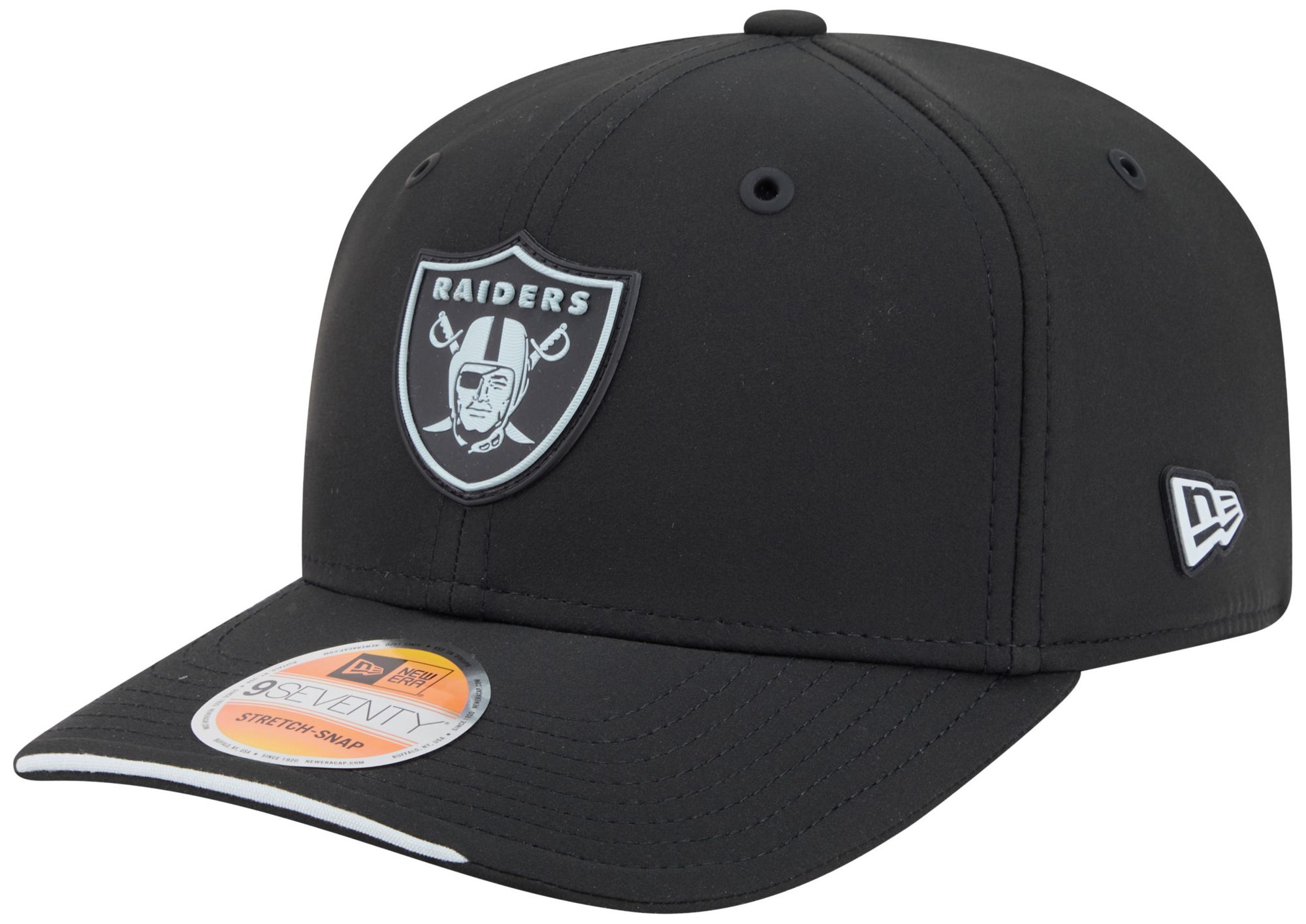 New Era Adult Las Vegas Raiders Black Sideline 9Seventy Adjustable Hat