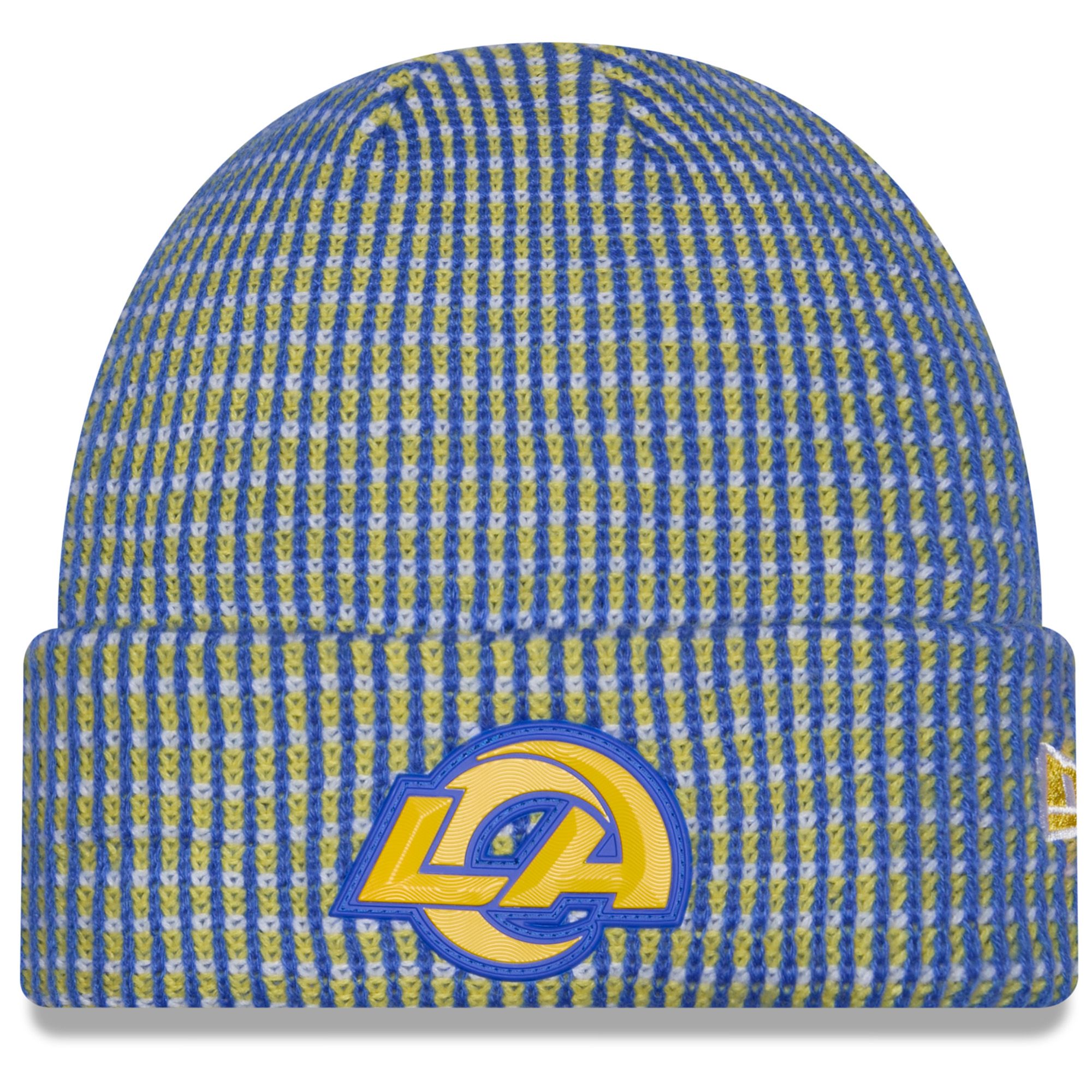 New Era Adult Los Angeles Rams Sideline Cuffed Knit Beanie