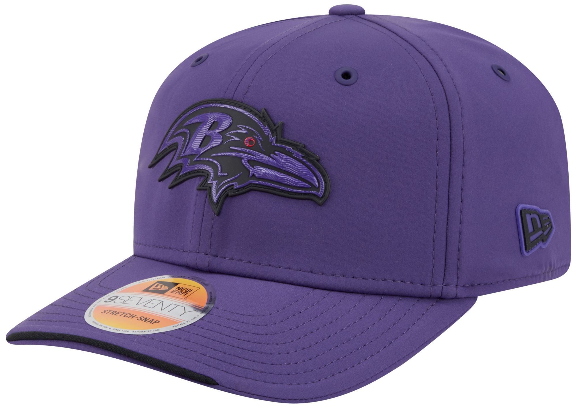New Era Adult Baltimore Ravens Blue Sideline 9Seventy Adjustable Hat