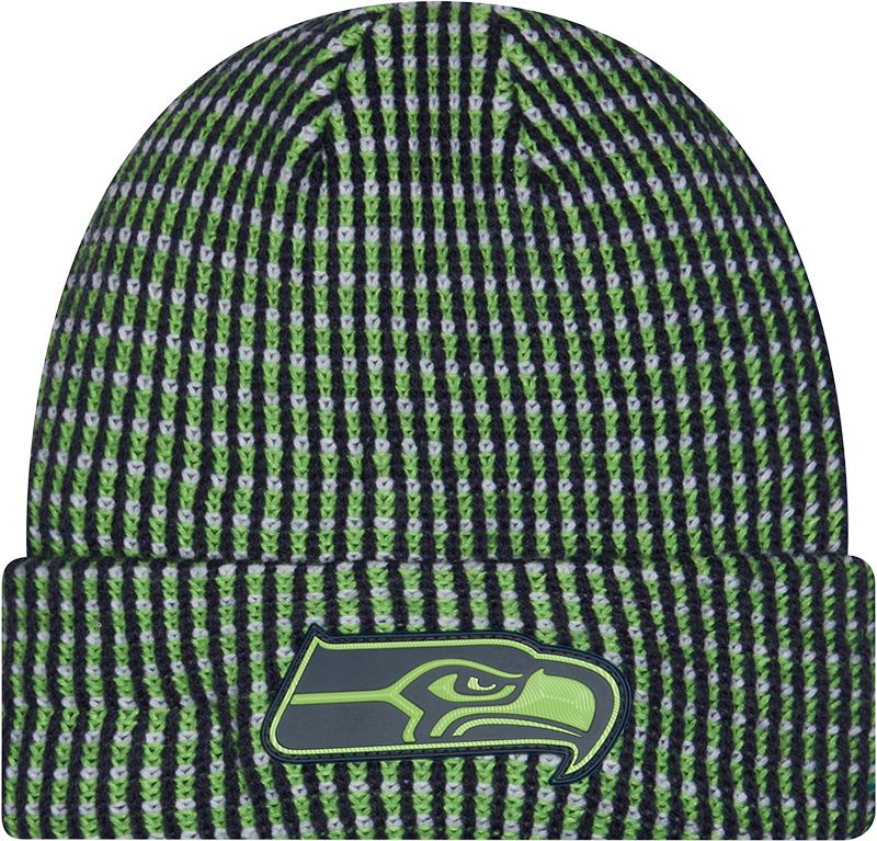New Era Adult Seattle Seahawks Sideline Cuffed Knit Beanie