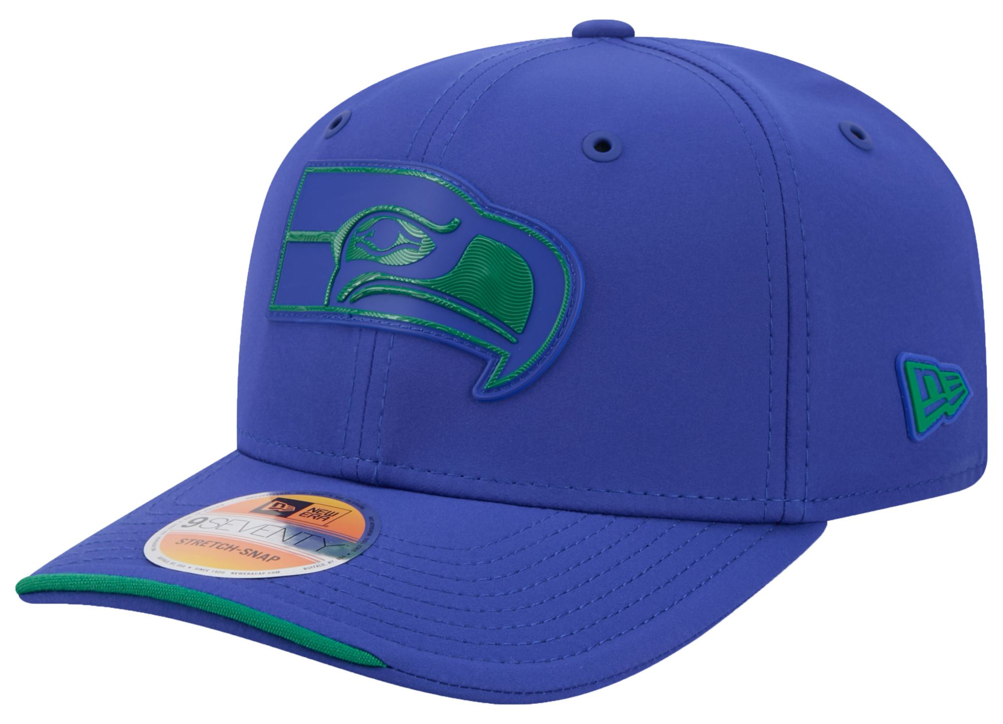 New Era Adult Seattle Seahawks Blue Sideline 9Seventy Adjustable Hat