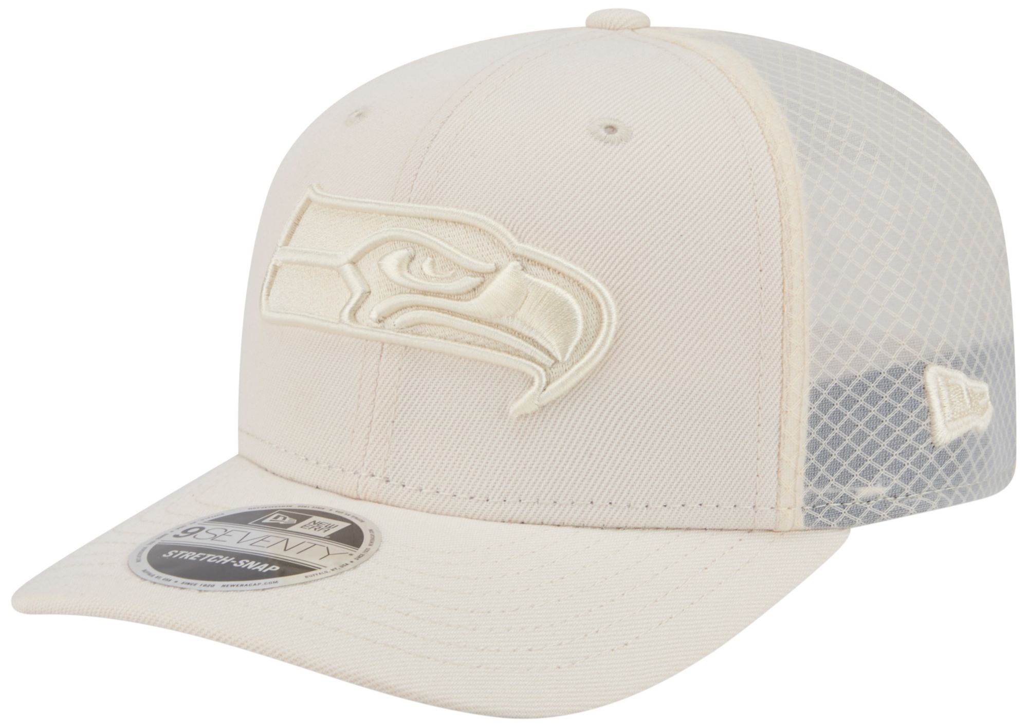 New Era Adult Seattle Seahawks Beige Color Pack 9Seventy Adjustable Hat
