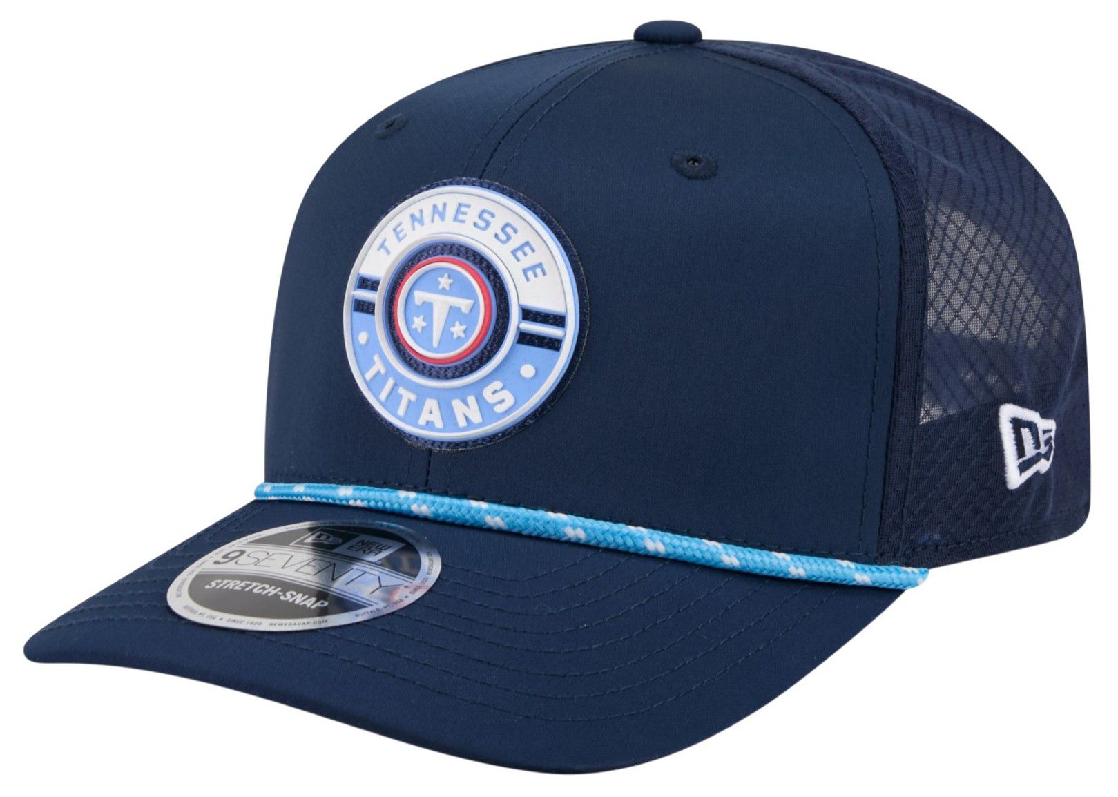 New Era Adult Tennessee Titans Light Blue Game 9Seventy Adjustable Hat