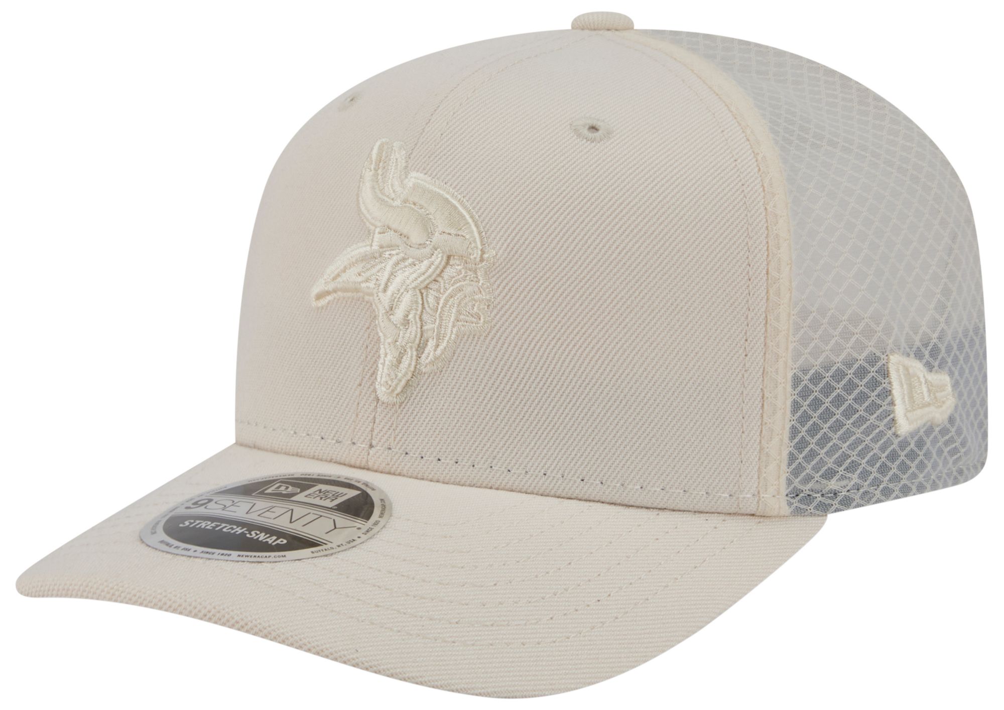 New Era Adult Minnesota Vikings Beige Color Pack 9Seventy Adjustable Hat