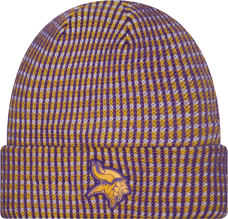 New Era Adult Minnesota Vikings Sideline Cuffed Knit Beanie