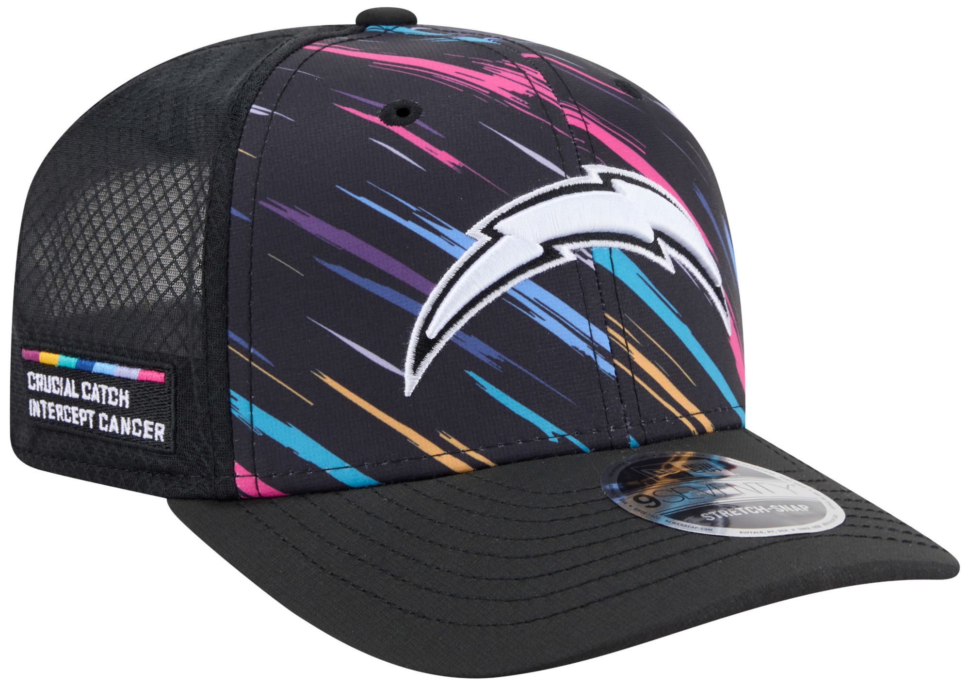 New Era Adult Los Angeles Chargers Crucial Catch 9Seventy Adjustable Hat
