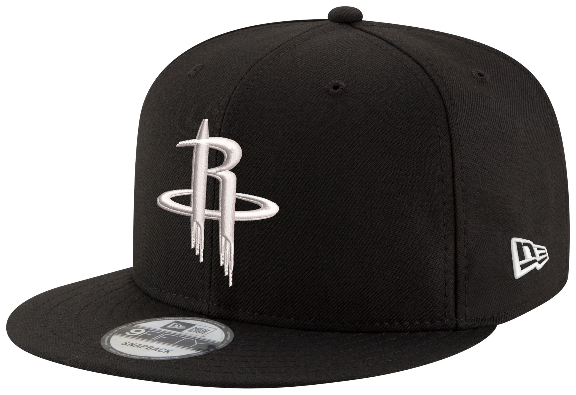 New Era Adult Houston Rockets B&W Logo 950 Hat, Women's