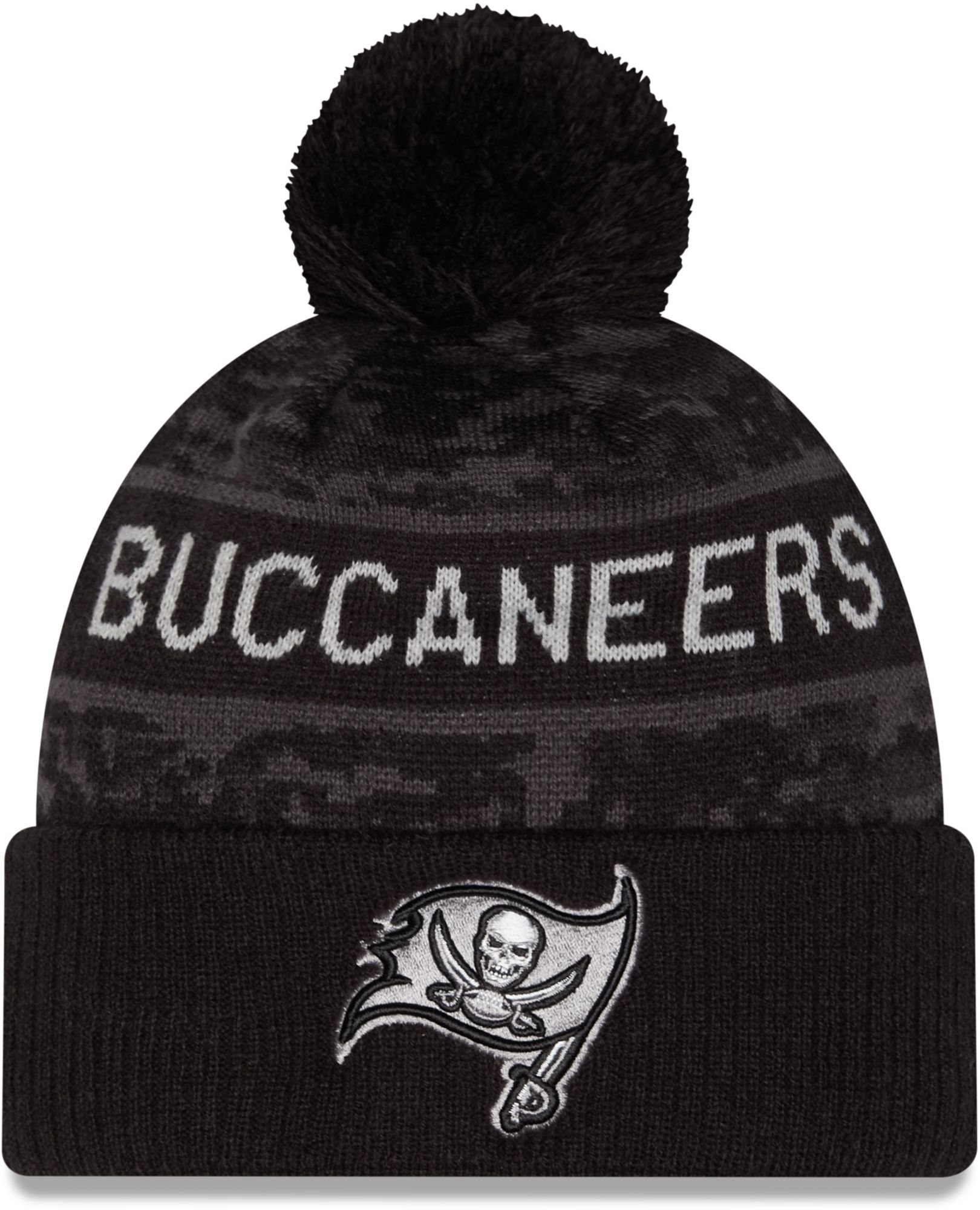 New Era Adult Tampa Bay Buccaneers Salute To Service 2026 Sideline Knit Beanie