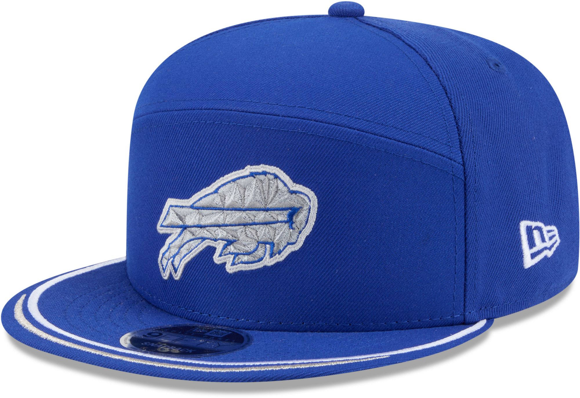 New Era Adult Buffalo Bills NFL Rivalries Split Panel 9Fifty Adjustable Hat