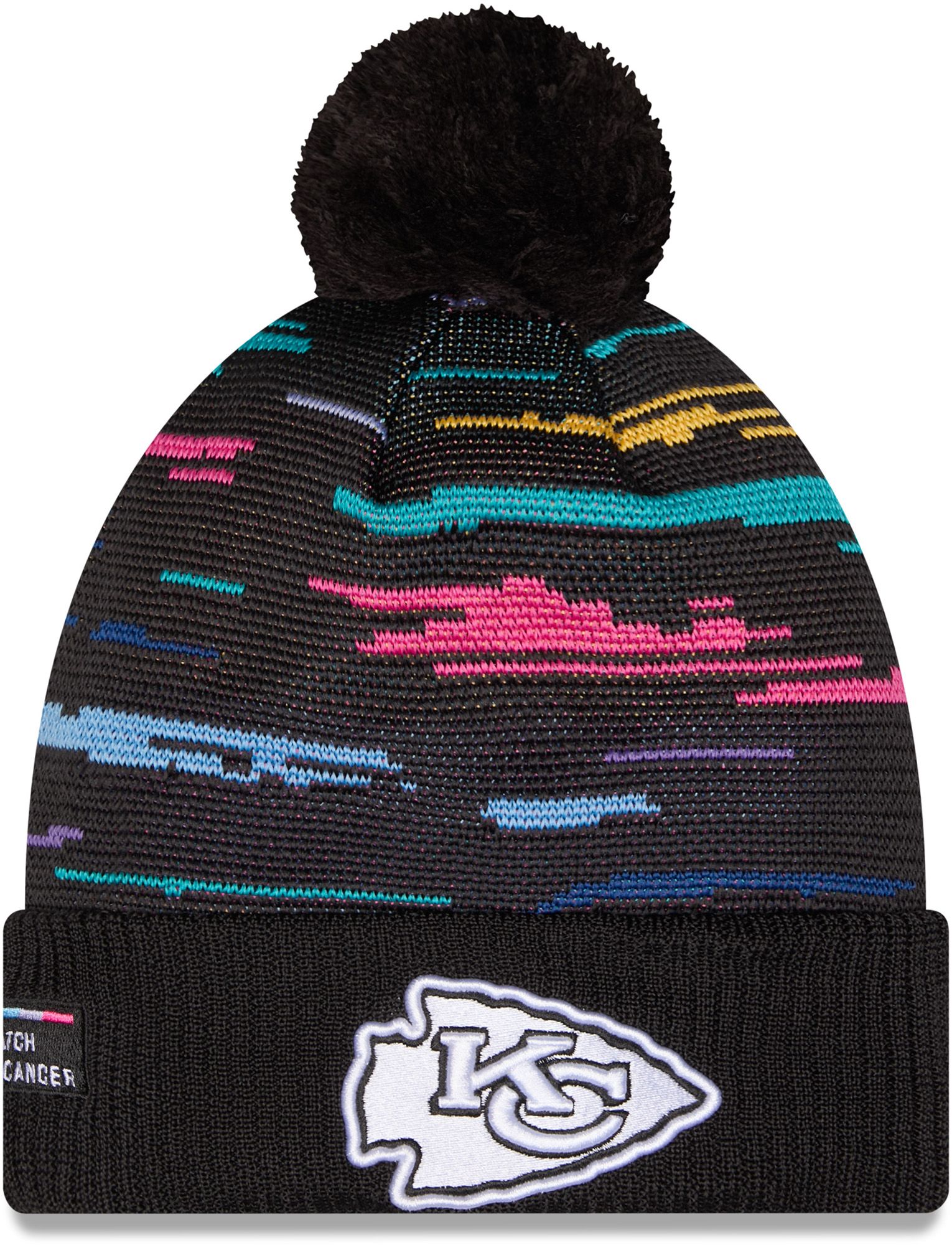 New Era Adult Kansas City Chiefs Crucial Catch Knit Beanie
