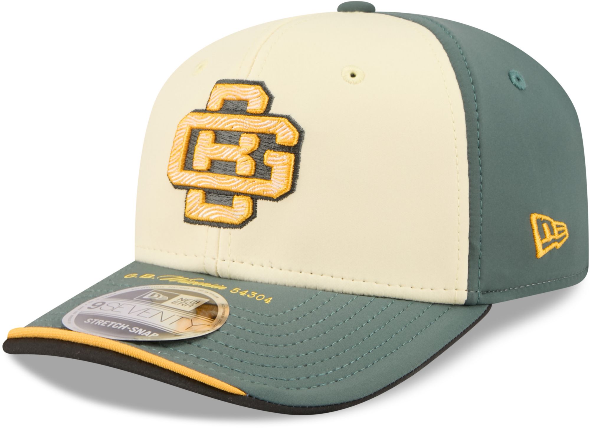 New Era Adult Green Bay Packers NFL Rivalries 9Seventy Adjustable Stretch-Snap Hat