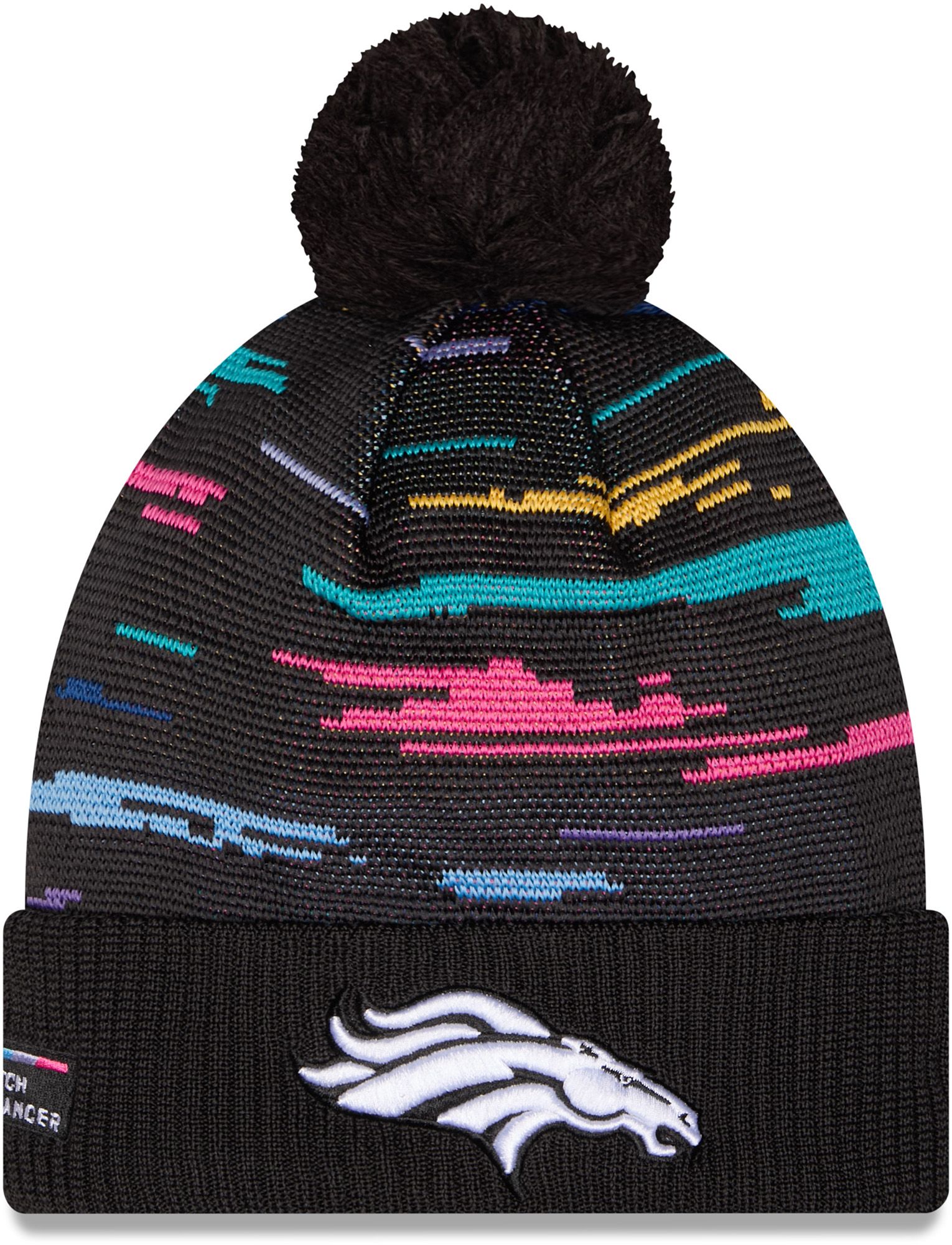 New Era Adult Denver Broncos Crucial Catch Knit Beanie