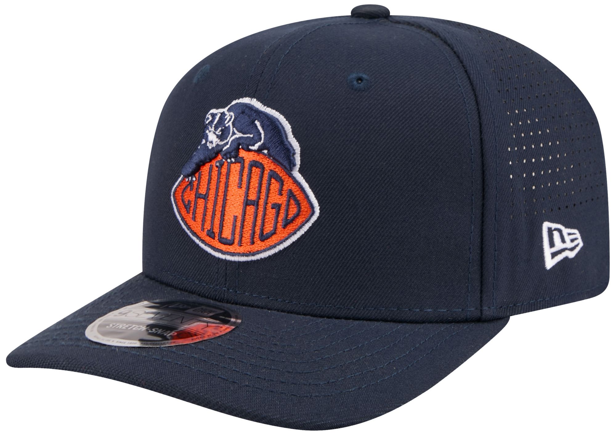 New Era Adult Chicago Bears NFL Rivalries 9Seventy Performance Adjustable Stretch-Snap Hat