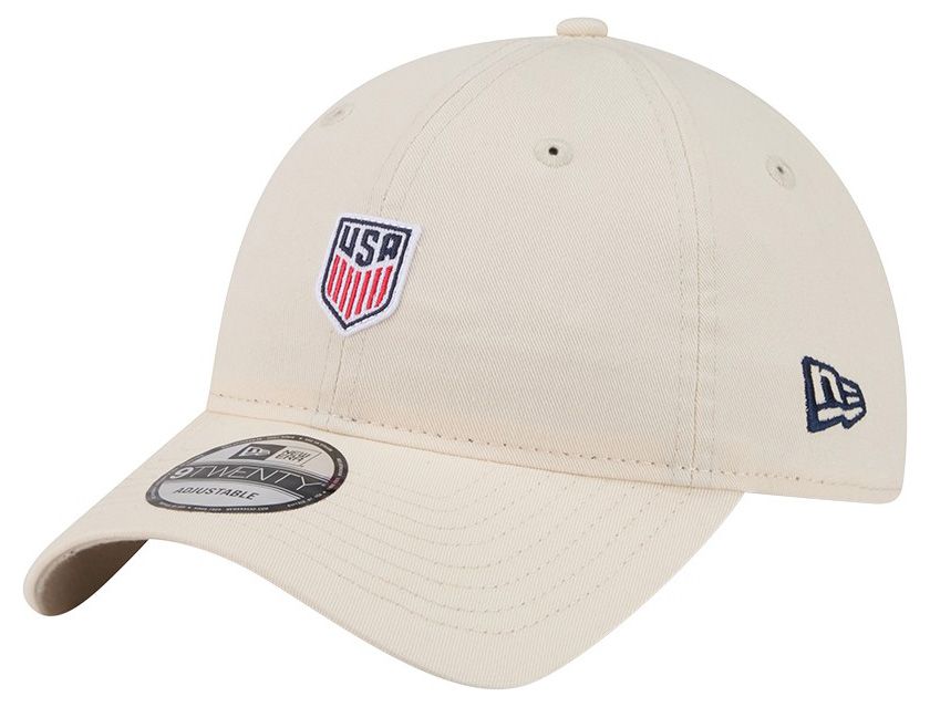 New Era Adult USMNT Tan Alternate Team Logo 9Twenty Adustable Hat