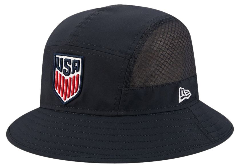 New Era Adult USMNT Navy Mesh Bucket Hat