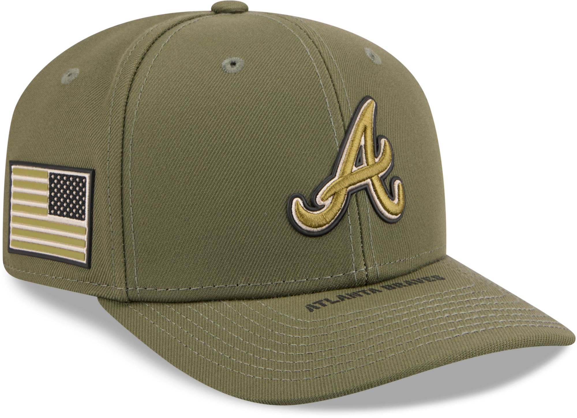 New Era Adult Armed Forces Day 2026 Atlanta Braves 9Seventy Adjustable Stretch-Snap Hat