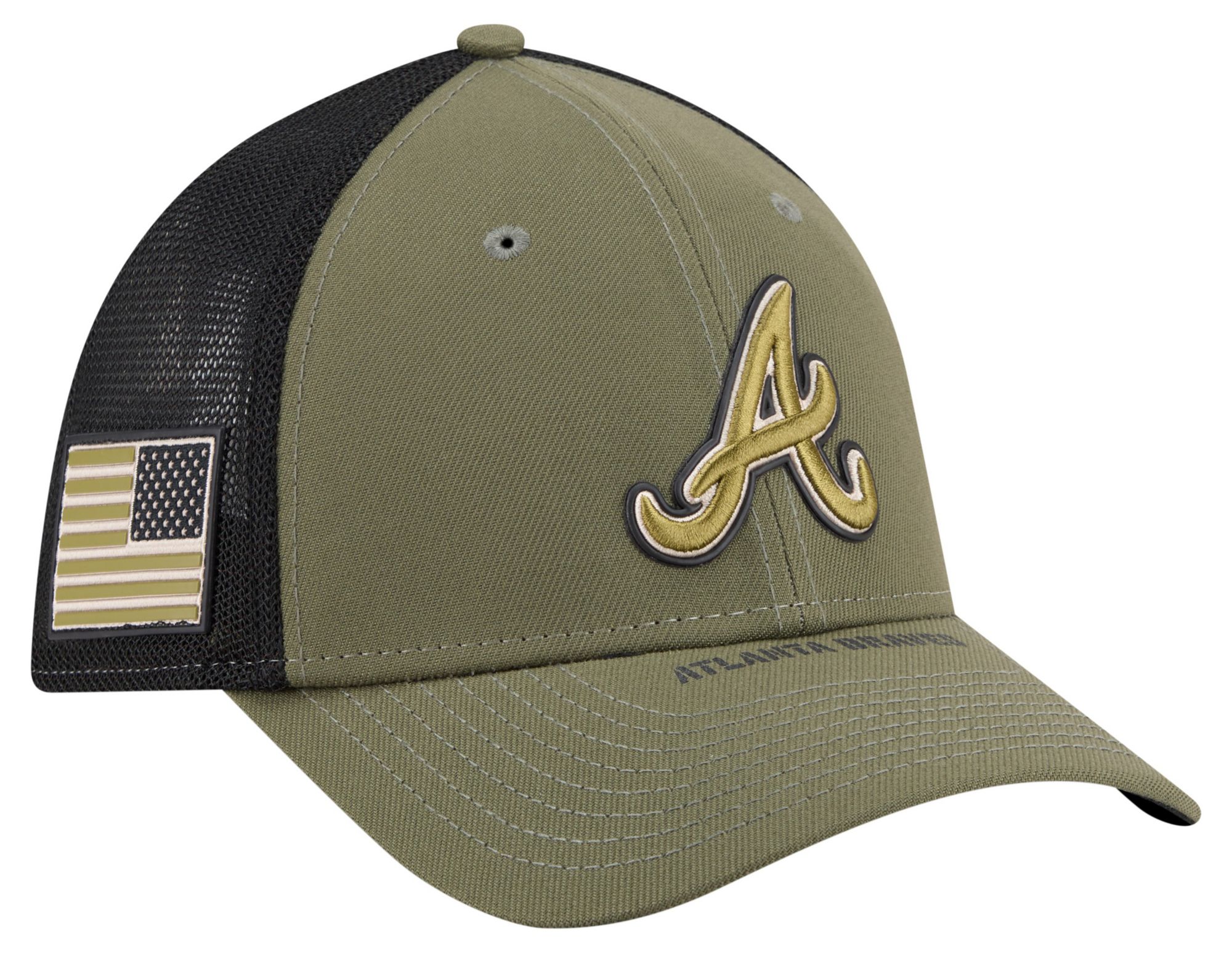 New Era Adult Armed Forces Day 2026 Atlanta Braves 39Thirty Stretch Fit Hat