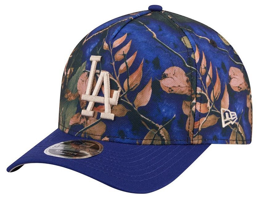 New Era Adult Los Angeles Dodgers Blue Leaves 9Forty Adjustable Hat