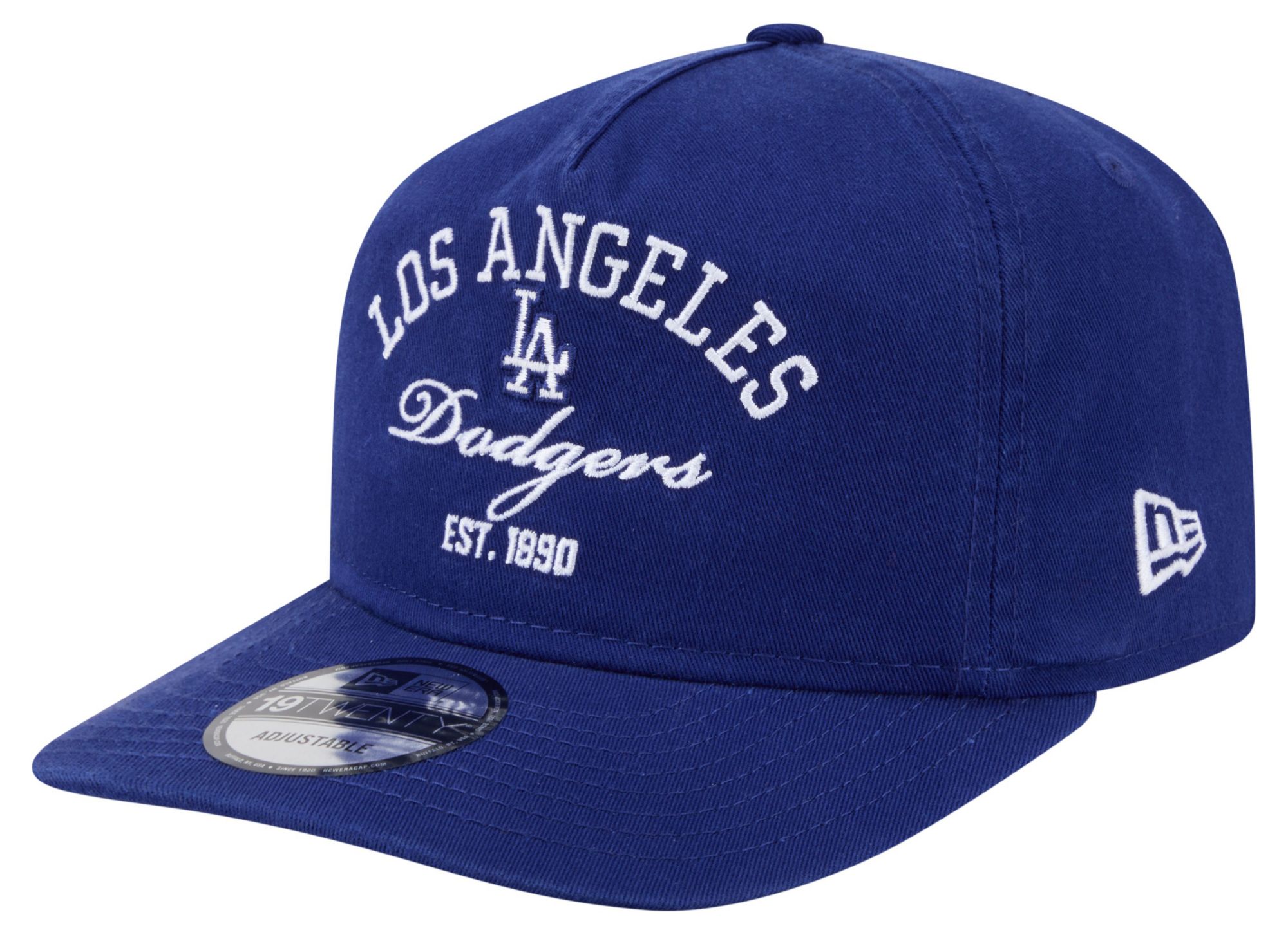New Era Adult Los Angeles Dodgers Blue 19Twenty Stacked Adjustable Hat