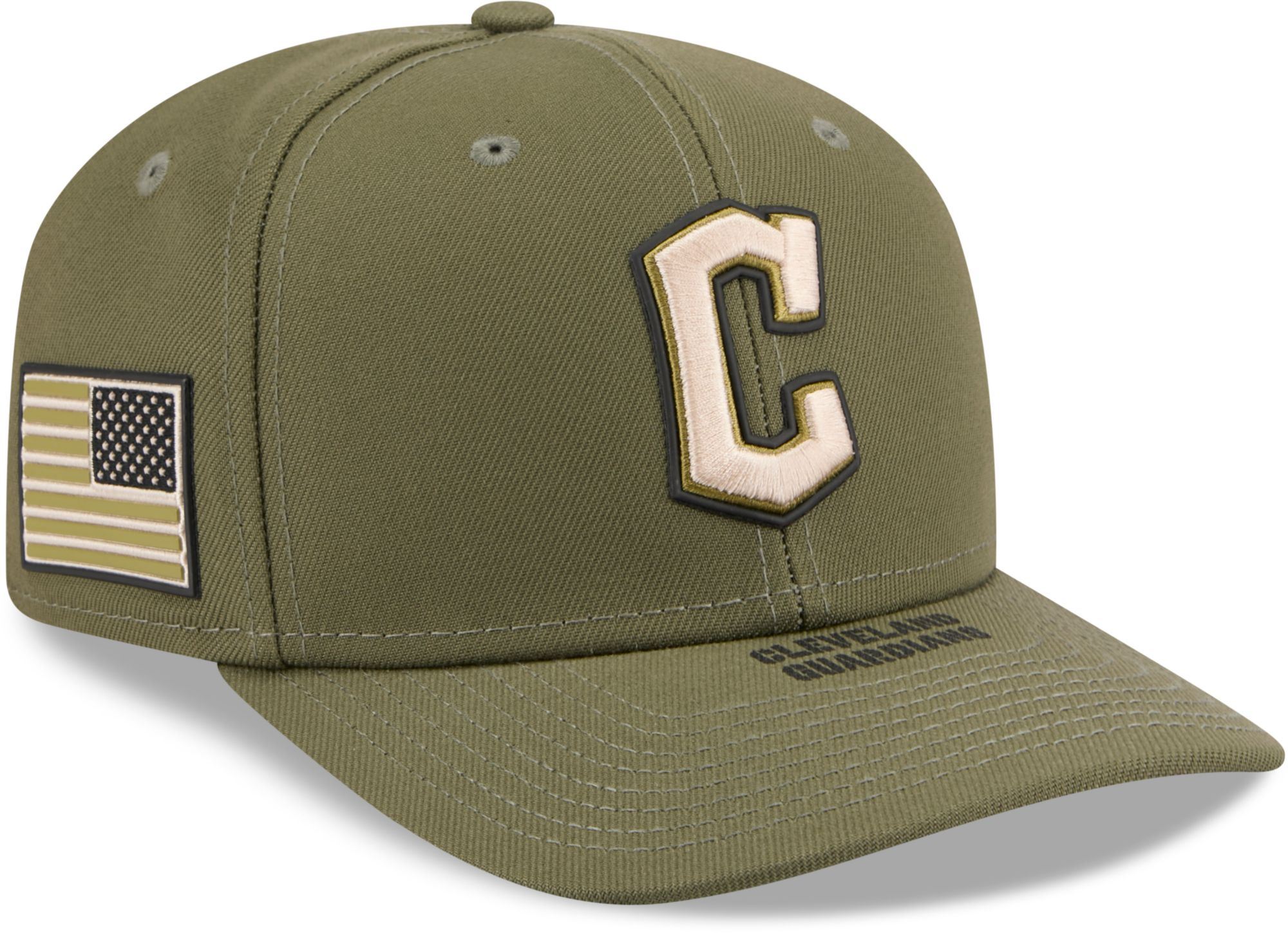 New Era Adult Armed Forces Day 2026 Cleveland Guardians 9Seventy Adjustable Stretch-Snap Hat