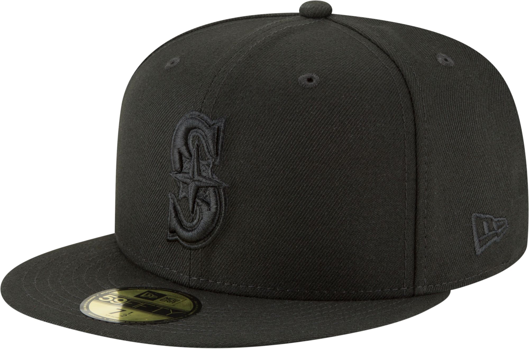 New Era Adult Seattle Mariners Basic 59Fifty Fitted Hat