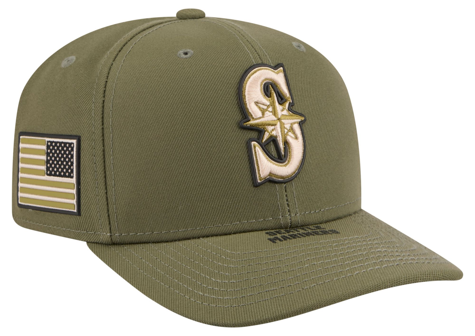 New Era Adult Armed Forces Day 2026 Seattle Mariners 9Seventy Adjustable Stretch-Snap Hat