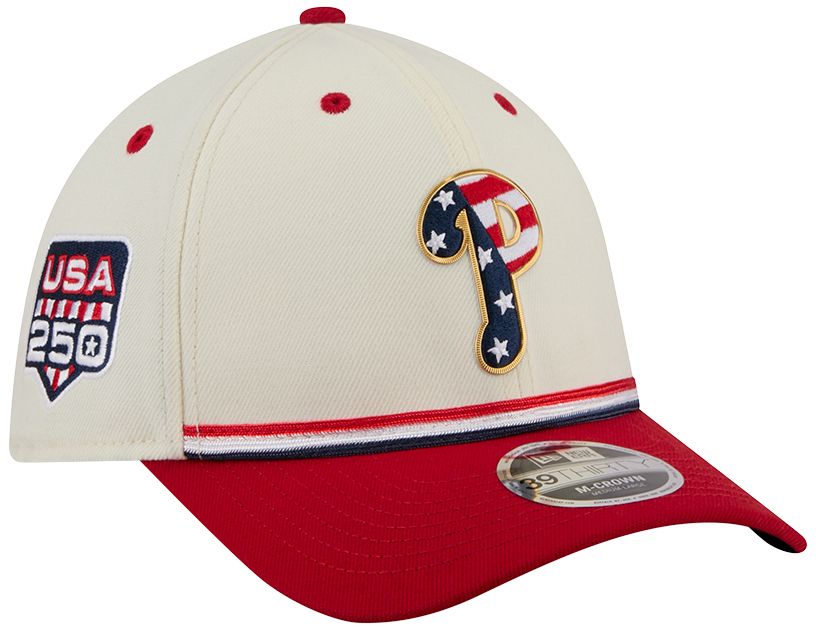 New Era Adult Philadelphia Phillies 4th of July 39Thirty Stretch Fit Hat