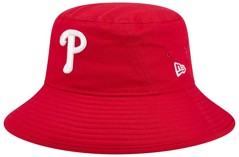 New Era Adult Philadelphia Phillies Red Evergreen Bucket Hat