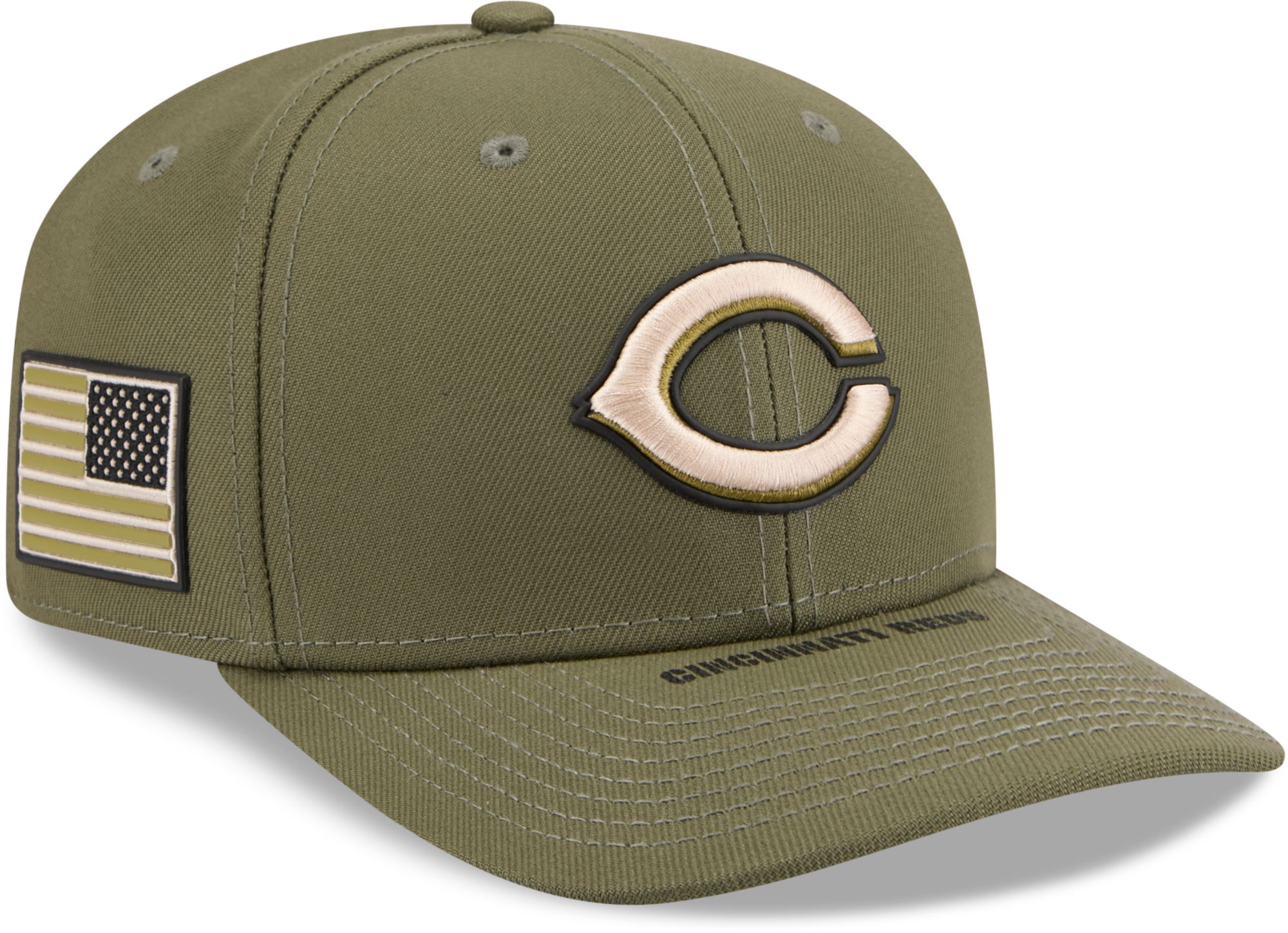 New Era Adult Armed Forces Day 2026 Cincinnati Reds 9Seventy Adjustable Stretch-Snap Hat