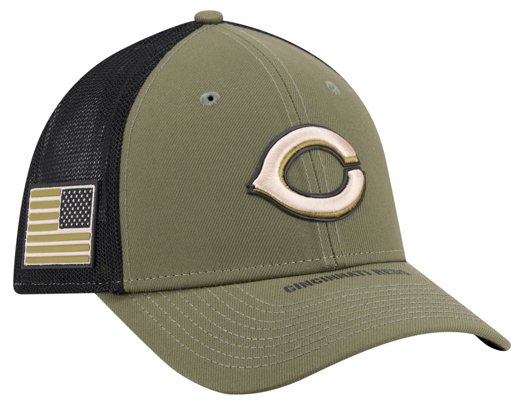New Era Adult Armed Forces Day 2026 Cincinnati Reds 39Thirty Stretch Fit Hat