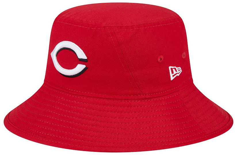 New Era Adult Cincinnati Reds Red Evergreen Bucket Hat