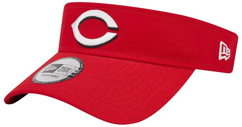 New Era Adult Cincinnati Reds Red Evergreen Visor