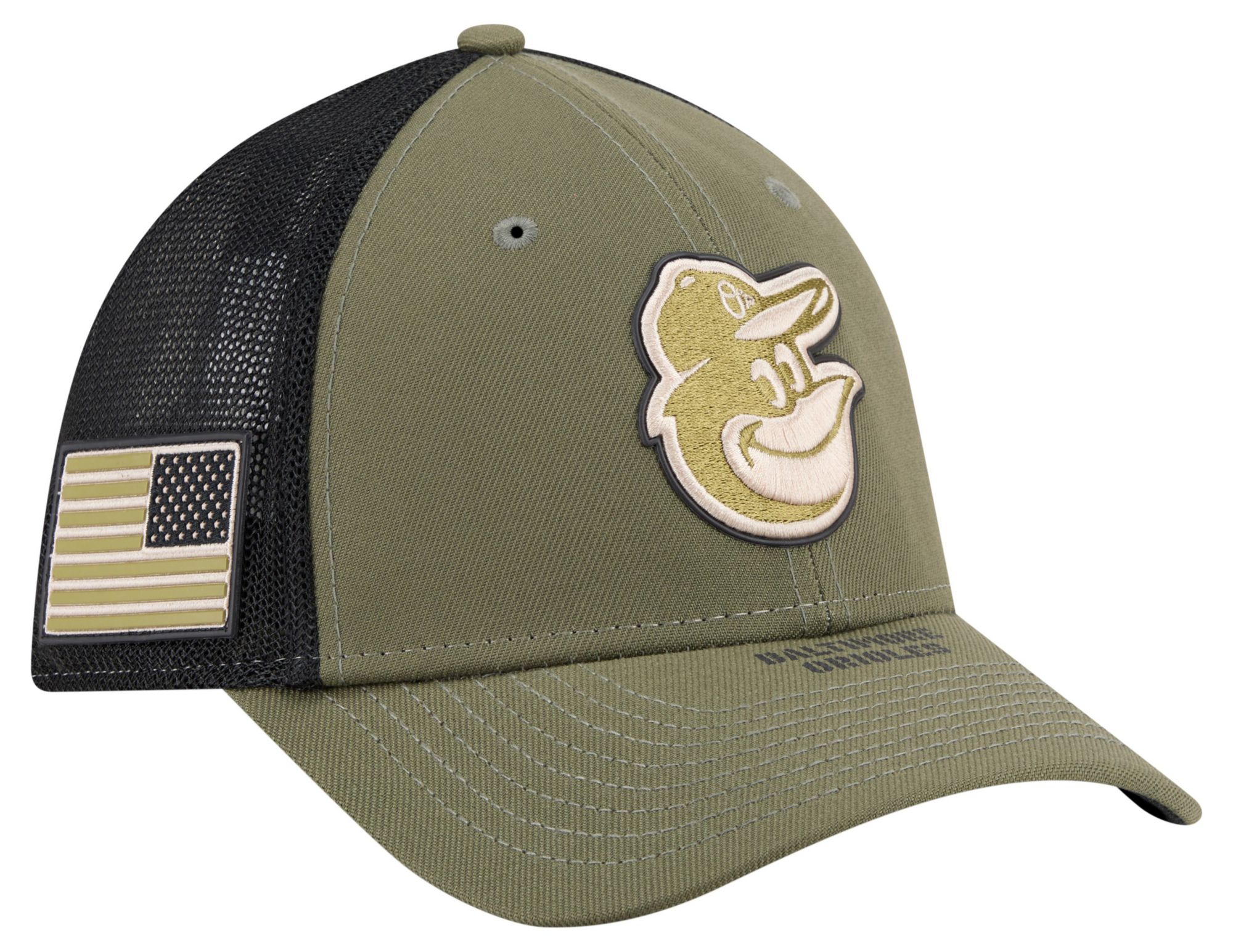 New Era Adult Armed Forces Day 2026 Baltimore Orioles 39Thirty Stretch Fit Hat