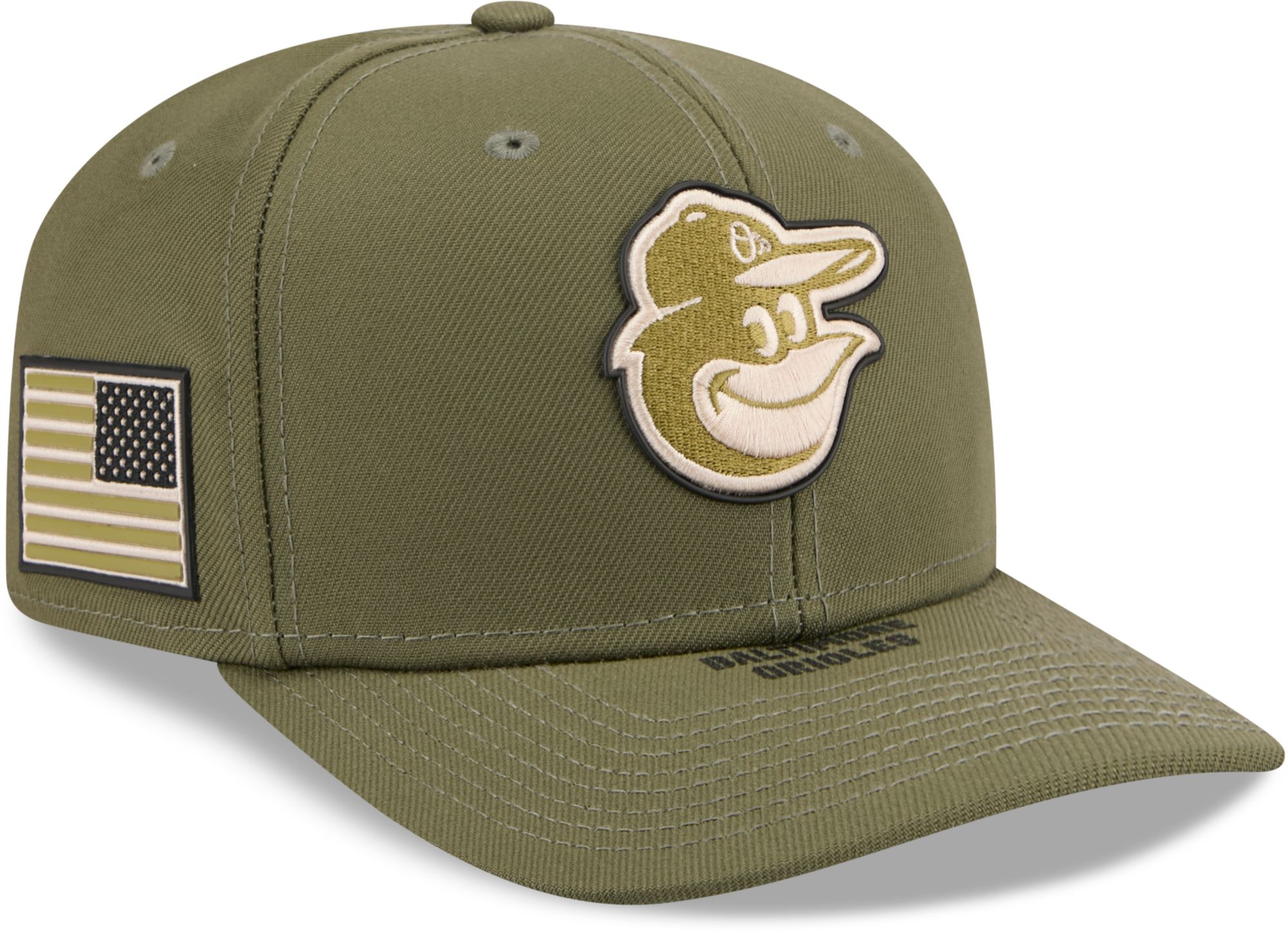 New Era Adult Armed Forces Day 2026 Baltimore Orioles 9Seventy Adjustable Stretch-Snap Hat