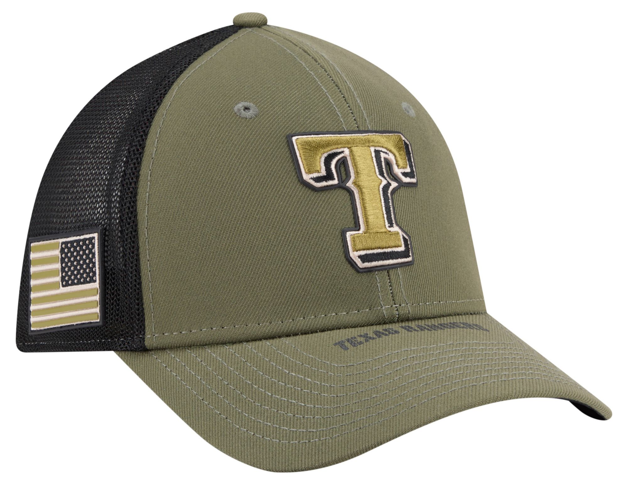 New Era Adult Armed Forces Day 2026 Texas Rangers 39Thirty Stretch Fit Hat