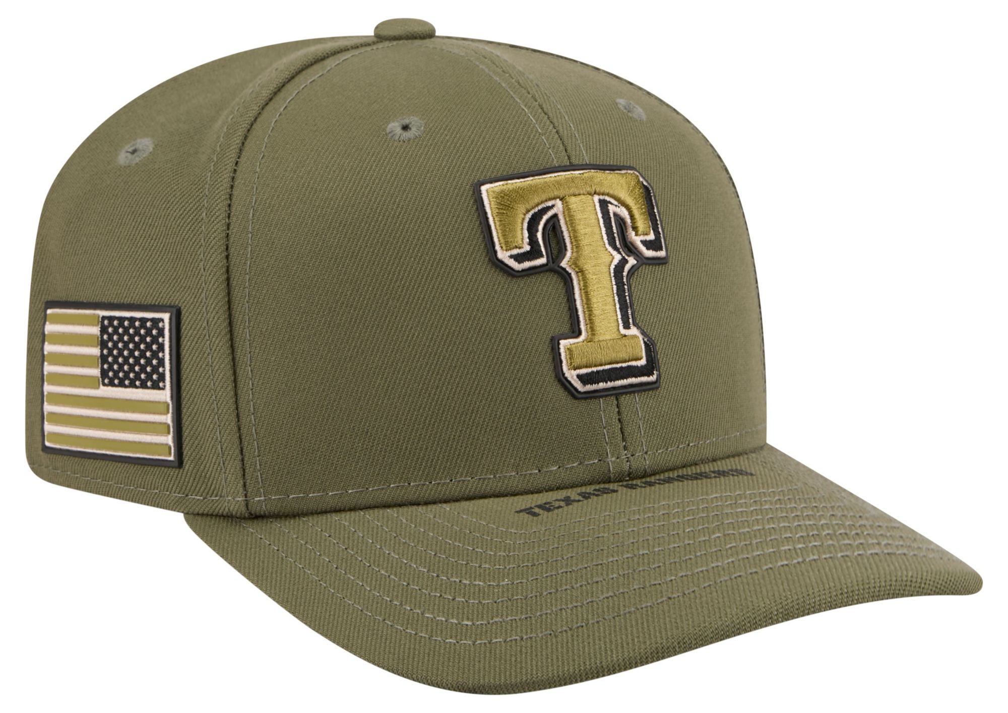 New Era Adult Armed Forces Day 2026 Texas Rangers 9Seventy Adjustable Stretch-Snap Hat