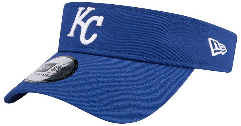 New Era Adult Kansas City Royals Blue Evergreen Visor