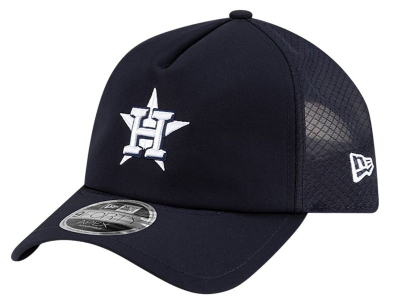 New Era Adult Houston Astros Navy Batting Practice Apex 9Forty Adjustable Hat