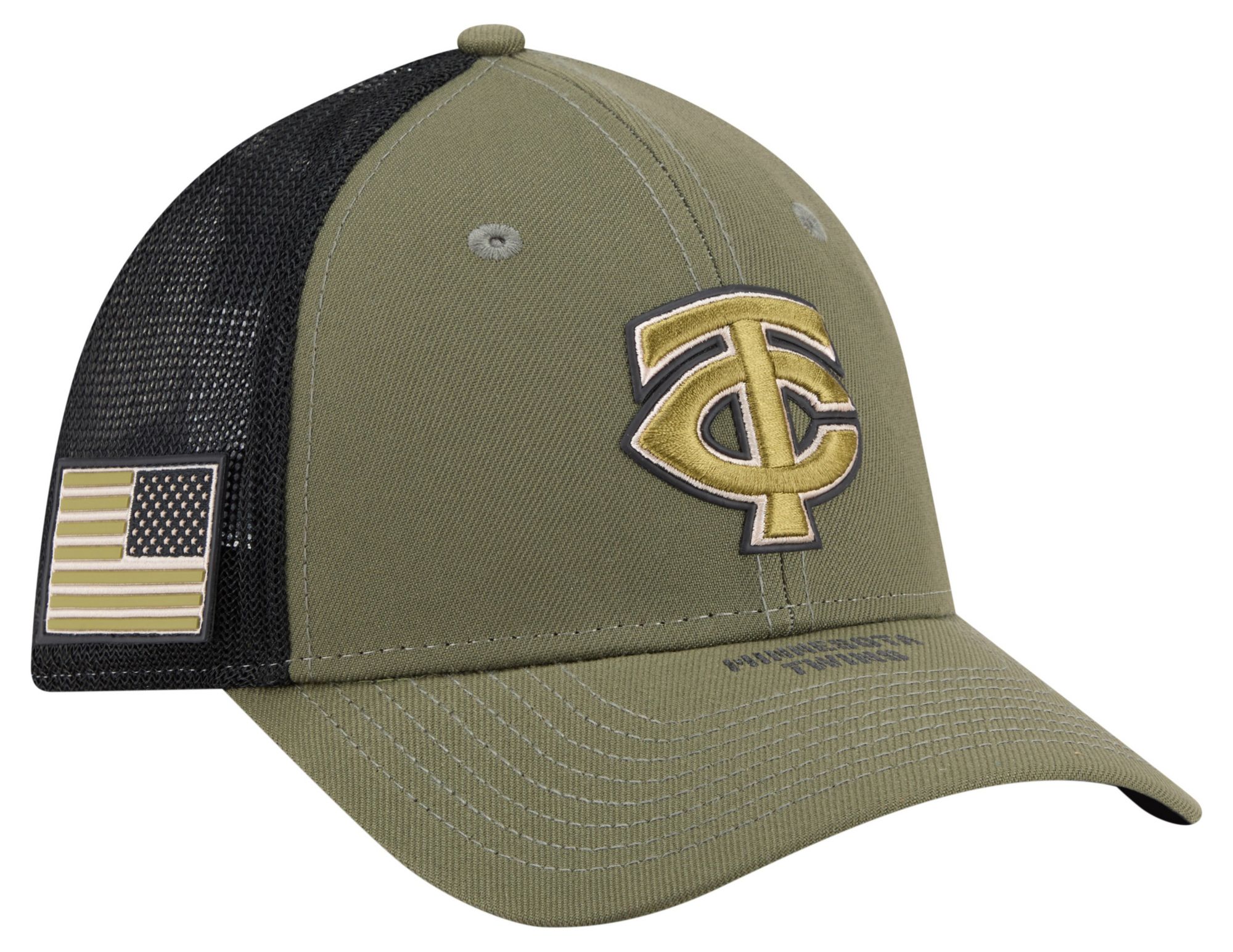 New Era Adult Armed Forces Day 2026 Minnesota Twins 39Thirty Stretch Fit Hat