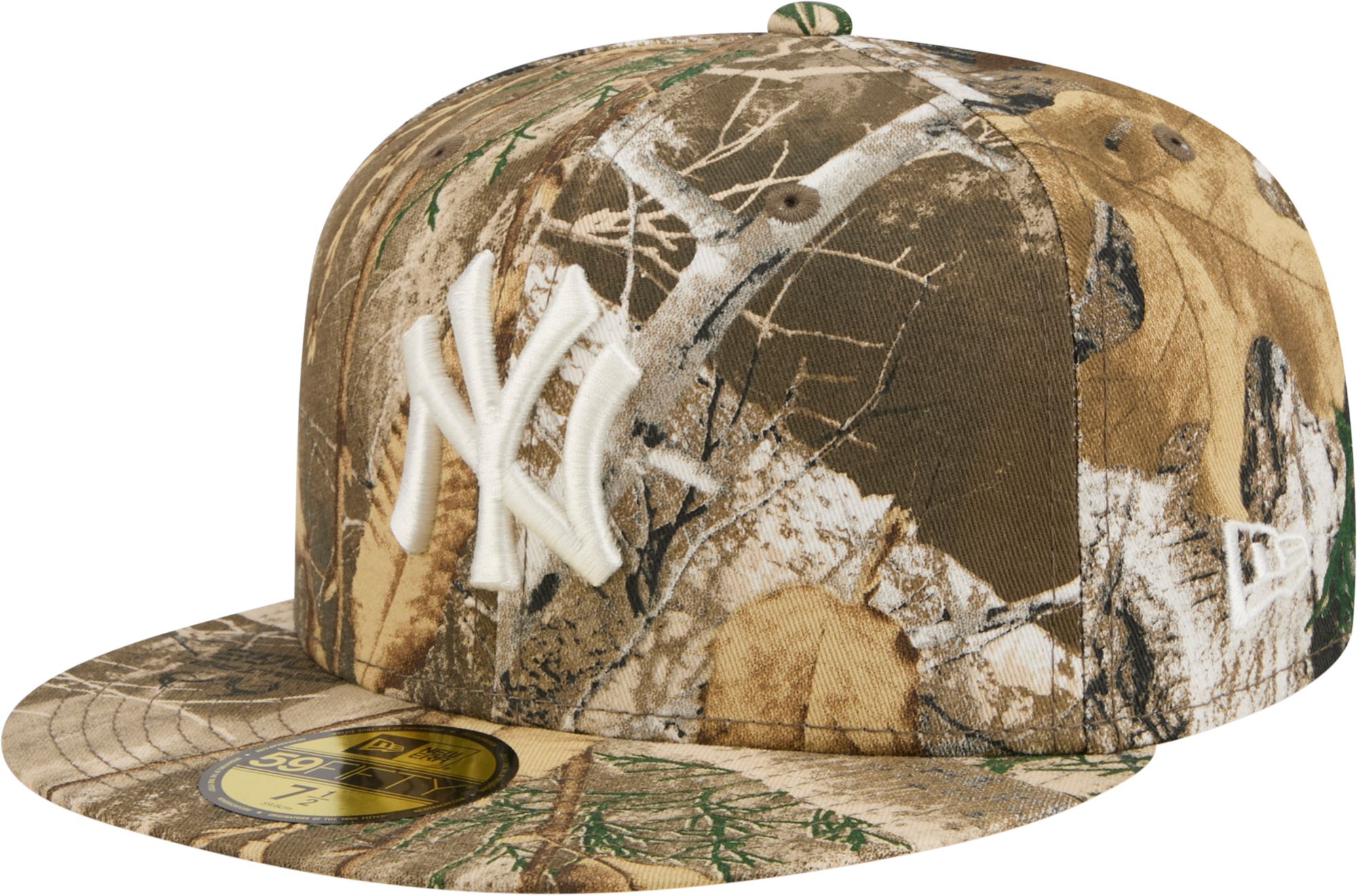 New Era Adult New York Yankees Camo Basic 59Fifty Fitted Hat