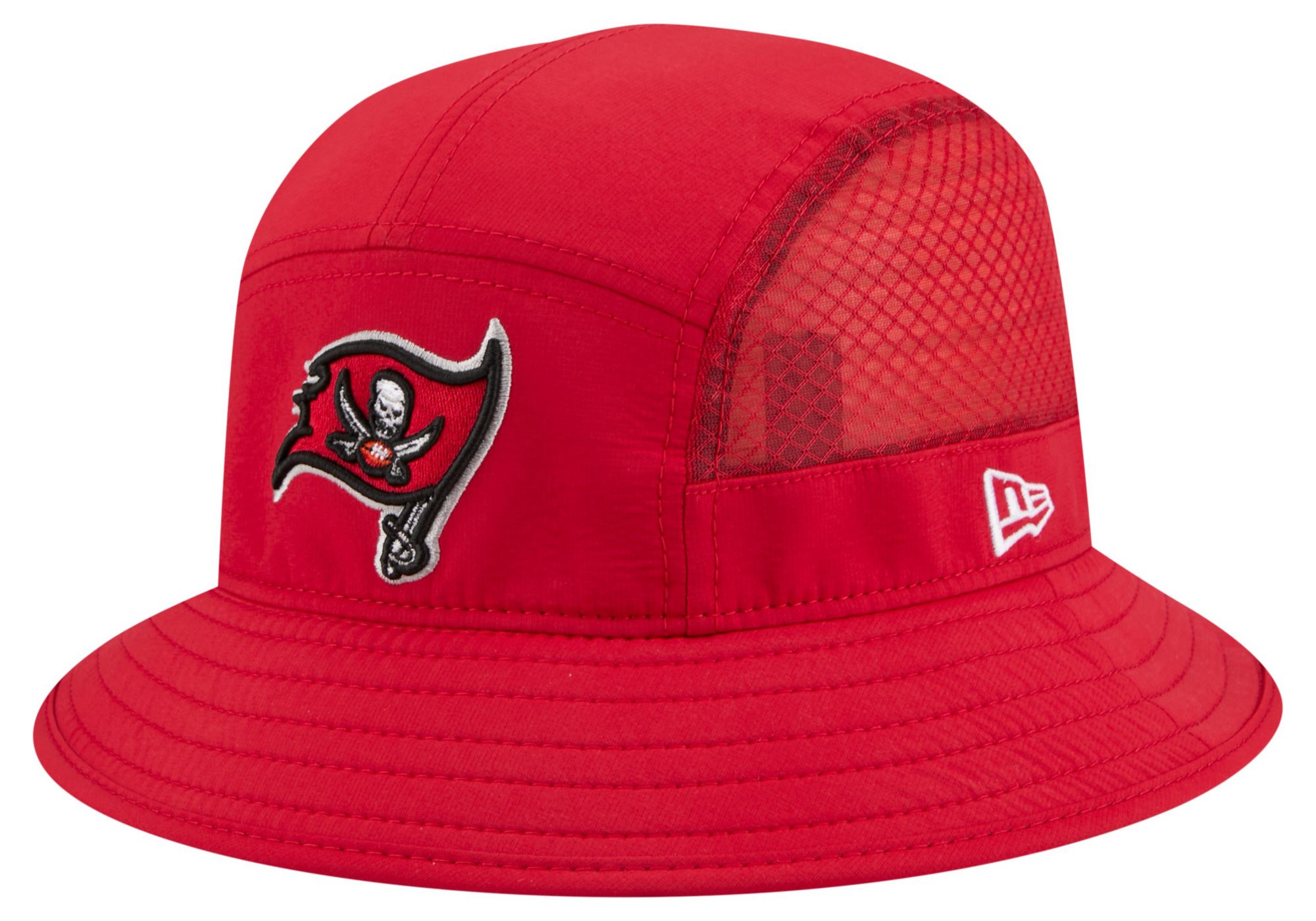 New Era Adult Tampa Bay Buccaneers Mesh Bucket Hat